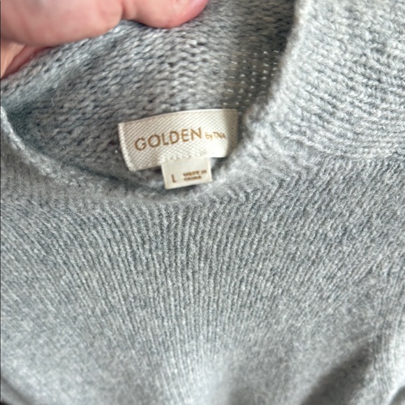 TNA Gray Cowl Neck Sweater Soft Knit Relaxed Fit - Picture 2 of 2